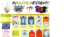 Desktop Screenshot of printadesigns.com