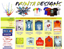 Tablet Screenshot of printadesigns.com